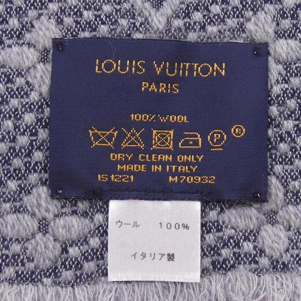ルイヴィトン LOUIS VUITTON モノグラム クラシック M70932 MUFFLER