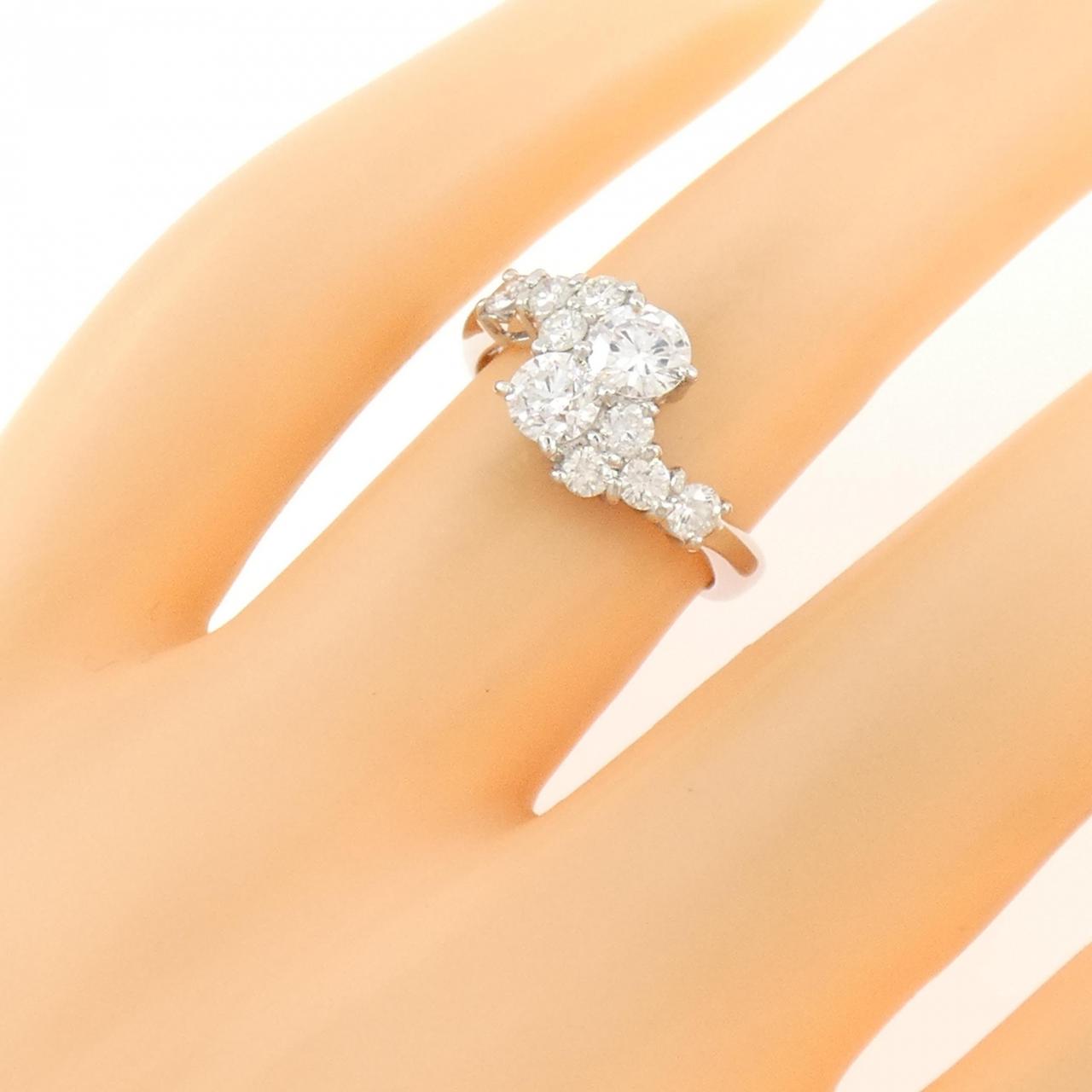 PT900 ダイヤモンド リング 0.633CT