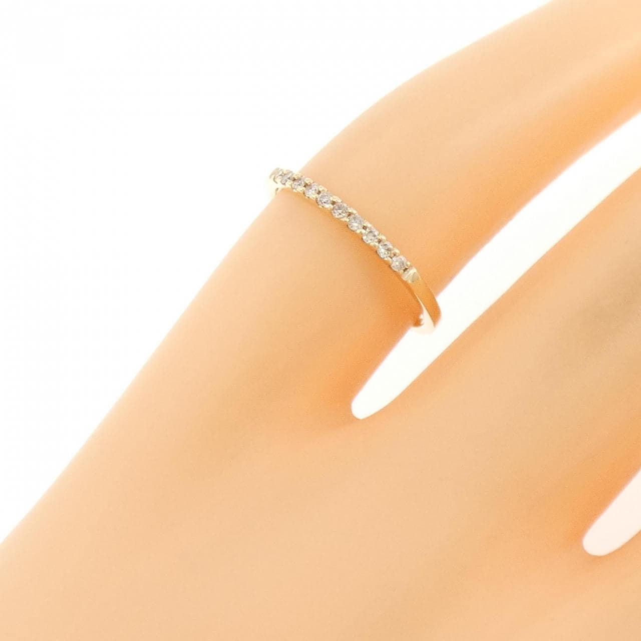 ヒロタカ ゴサマー ピンキーリング 0.05CT