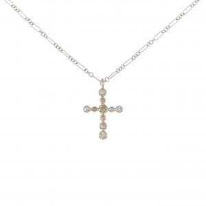Kashikey Cross Diamond Necklace 0.40CT
