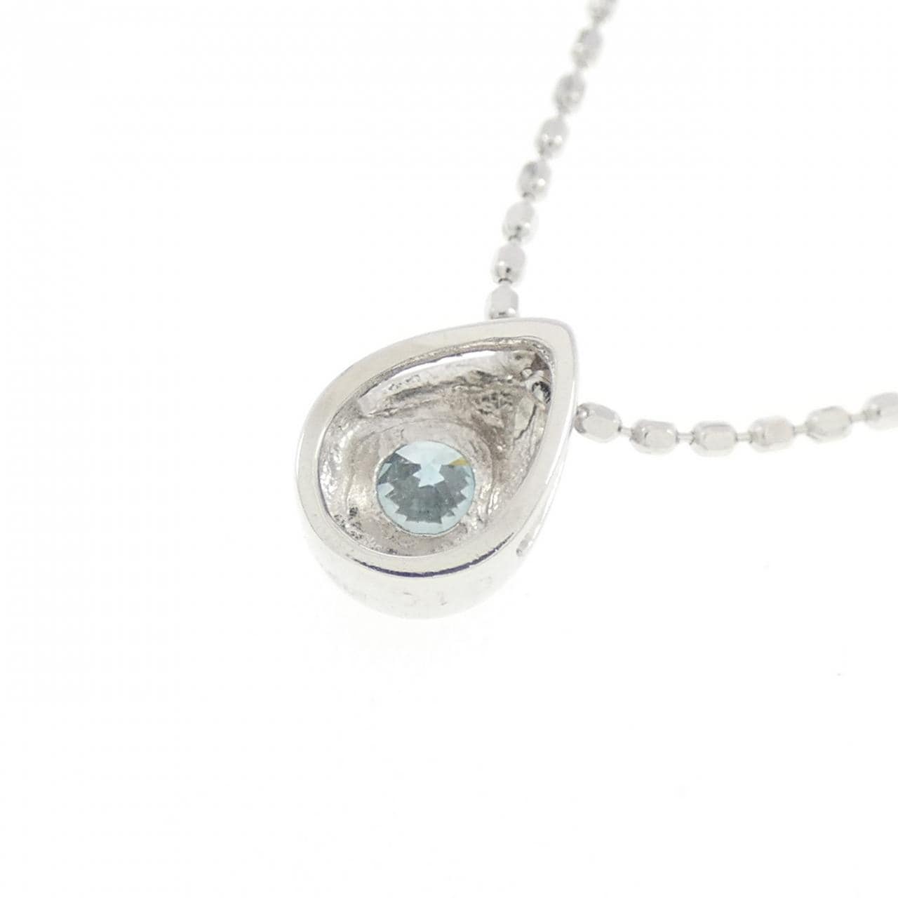 K18WG ダイヤモンド ネックレス 0.10CT