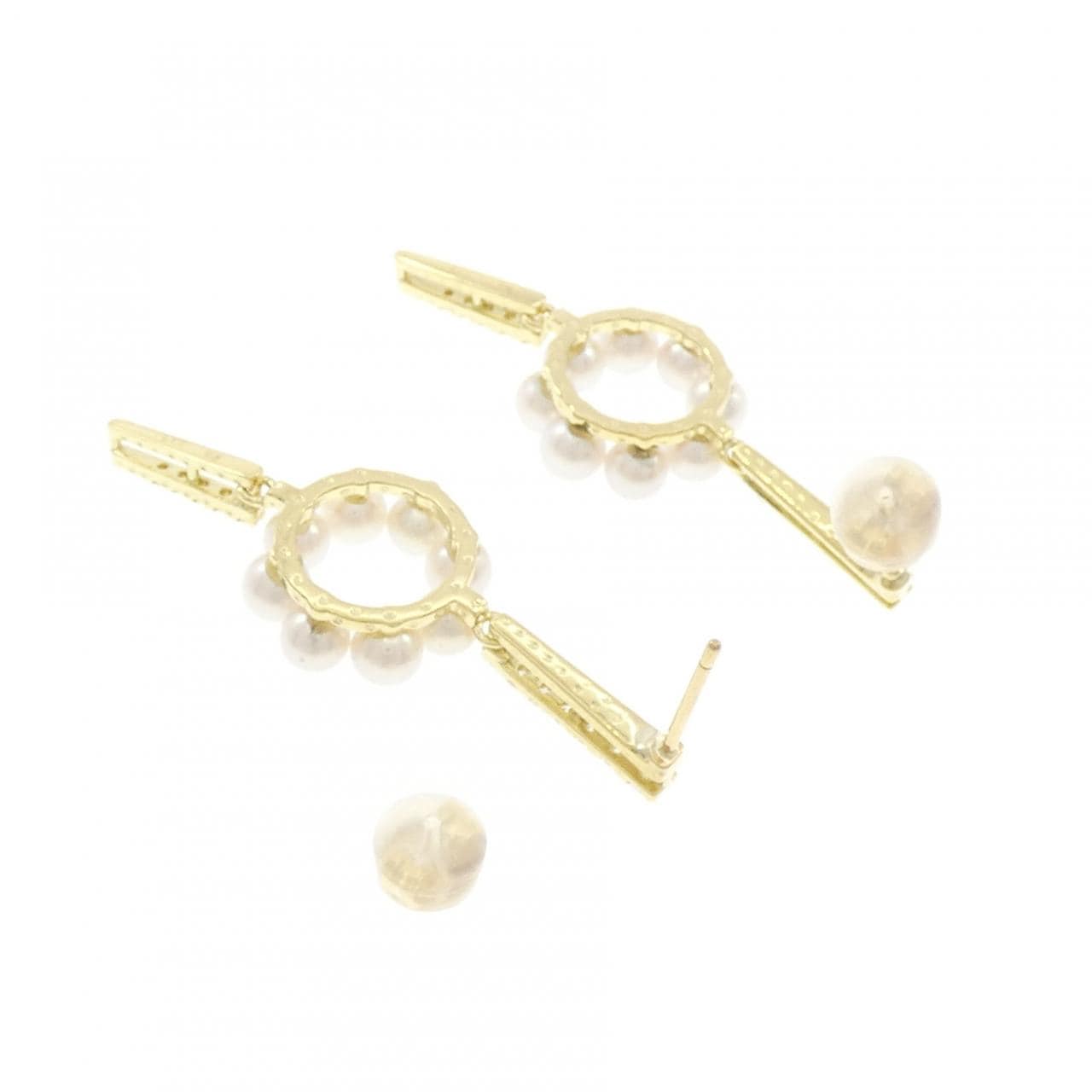 K18YG アコヤパール ピアス