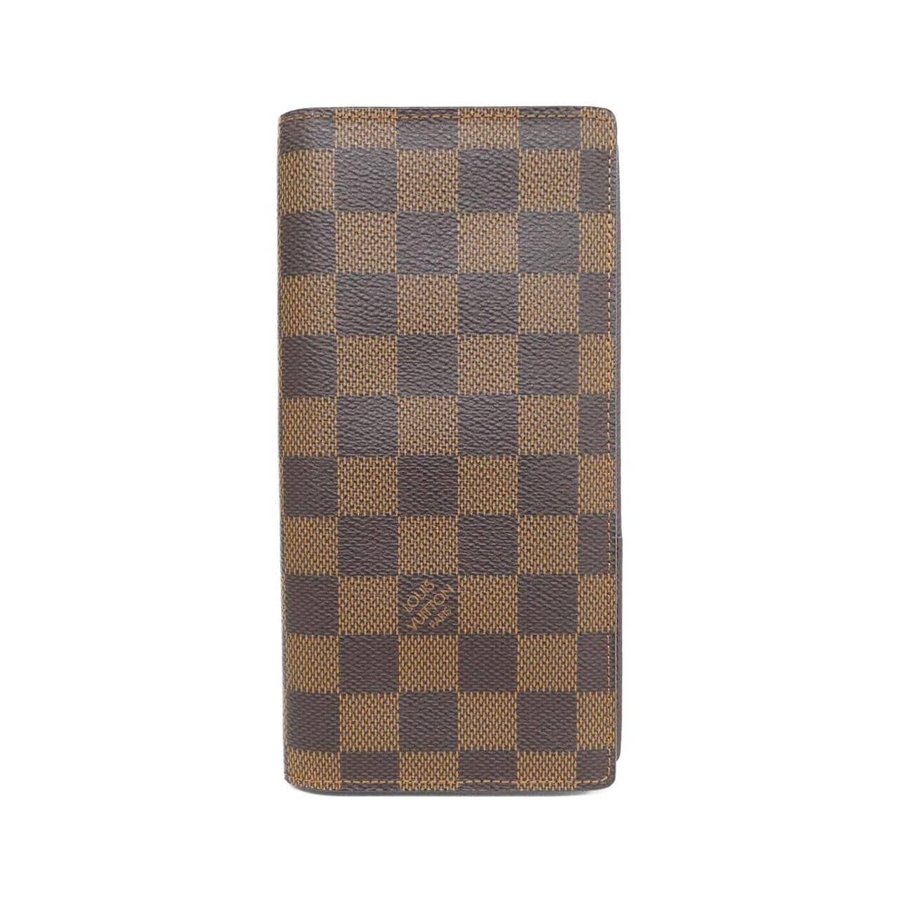 ルイヴィトン ダミエ ポルトフォイユ ブラザ N60017 財布
