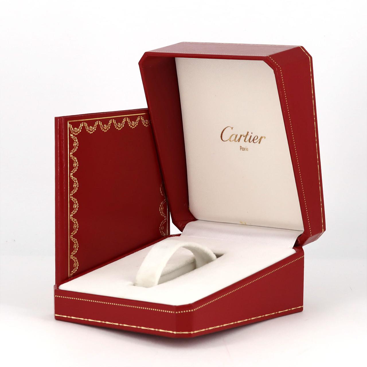 Cartier Tank American MM Small Second Date YG YG Quartz