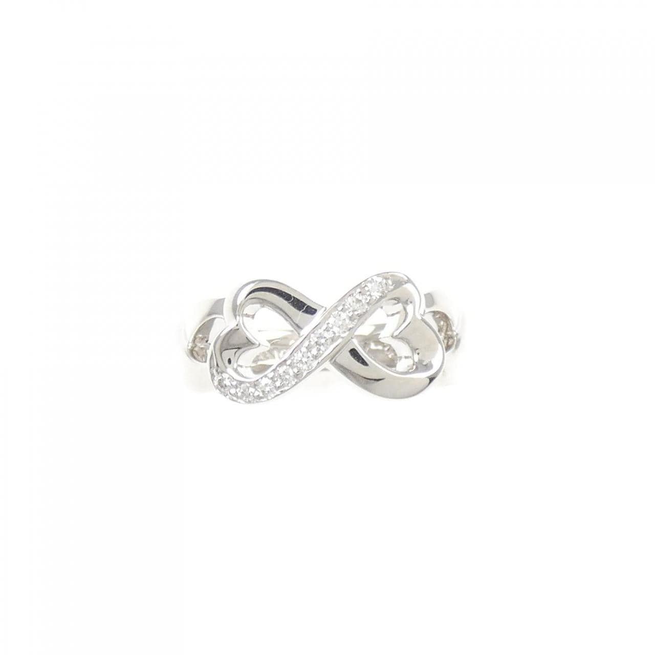 TIFFANY double loving heart ring