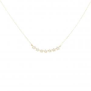 【新品】K18YG ダイヤモンド ネックレス 0.08CT