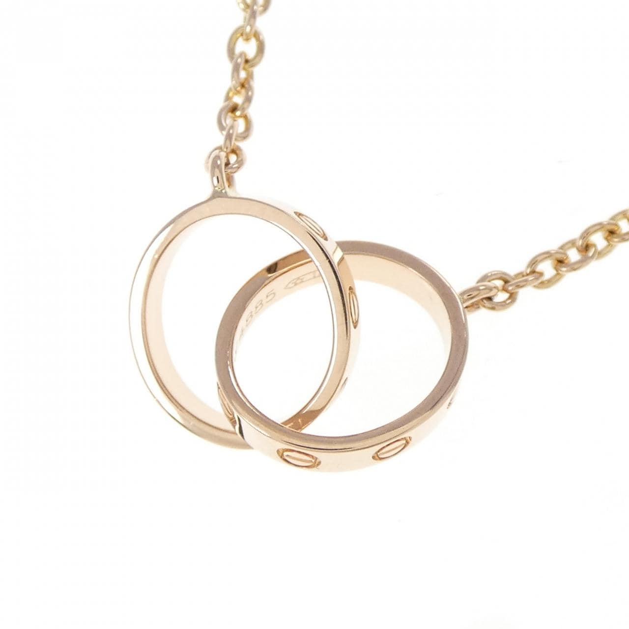 カルティエ ベビーラブ ネックレス