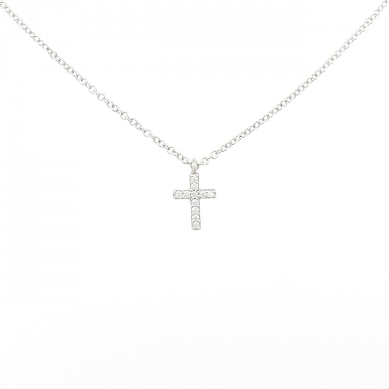 ティファニー メトロ クロス ミニ ネックレス