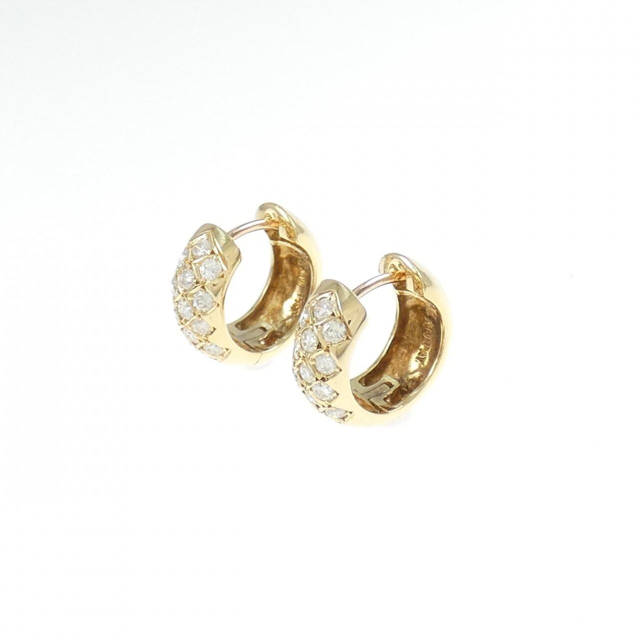 K18YG Diamond Earrings 0.59CT