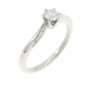 PT950 ダイヤモンド リング 0.221CT D VS1 EXT H&C