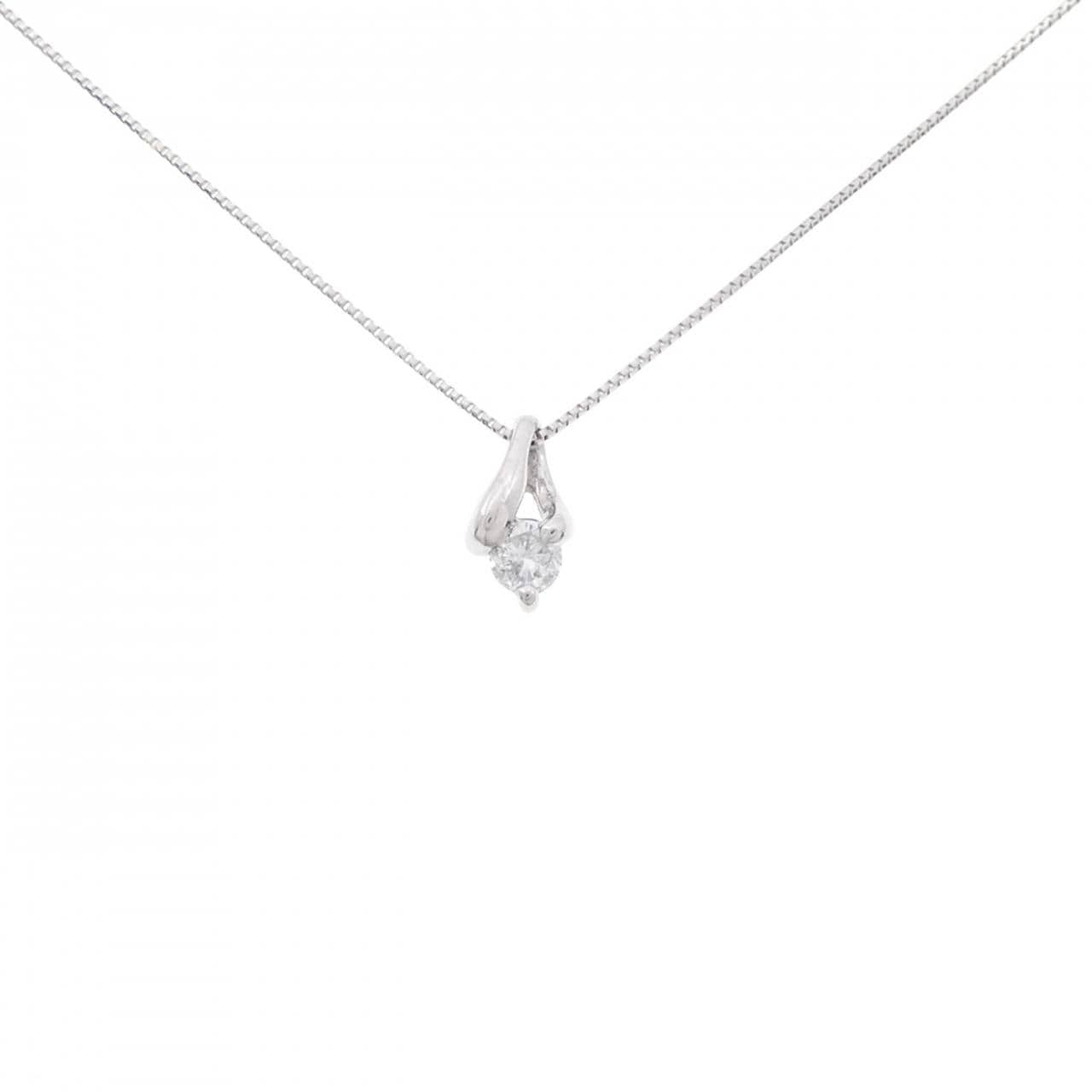PT ダイヤモンド ネックレス 0.15CT