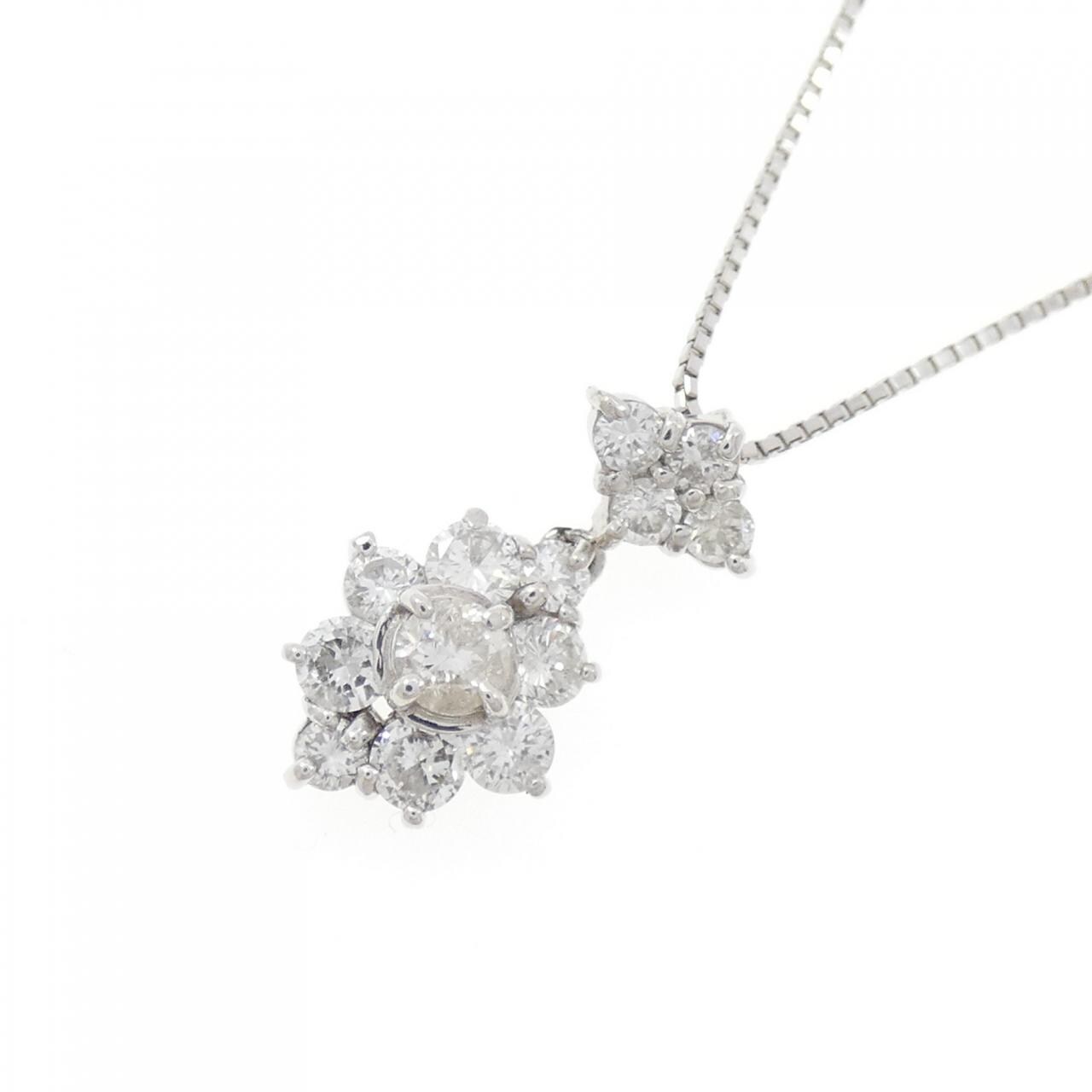 PT850 ダイヤモンド ネックレス 1.02CT