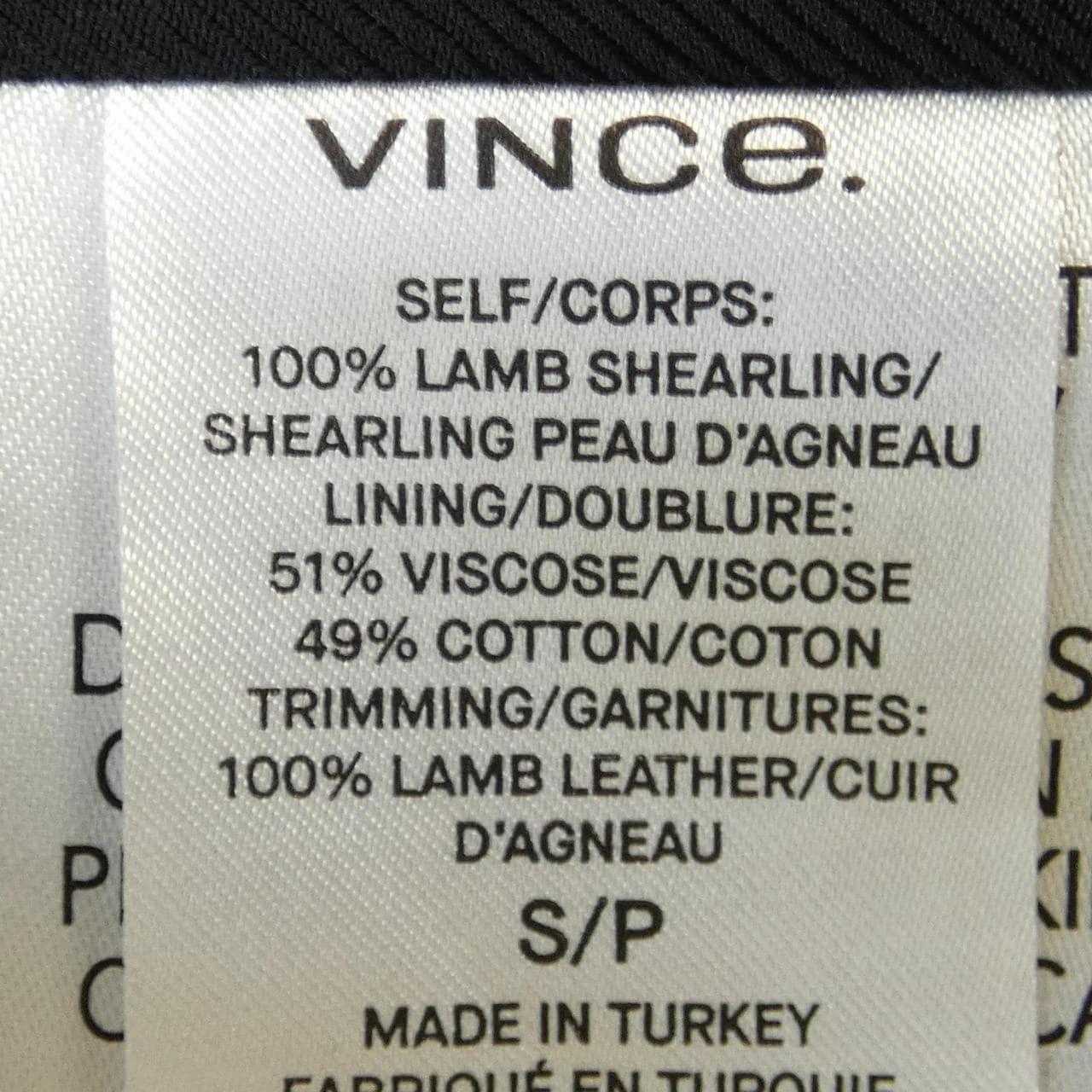 ヴィンス VINCE ムートンジャケット