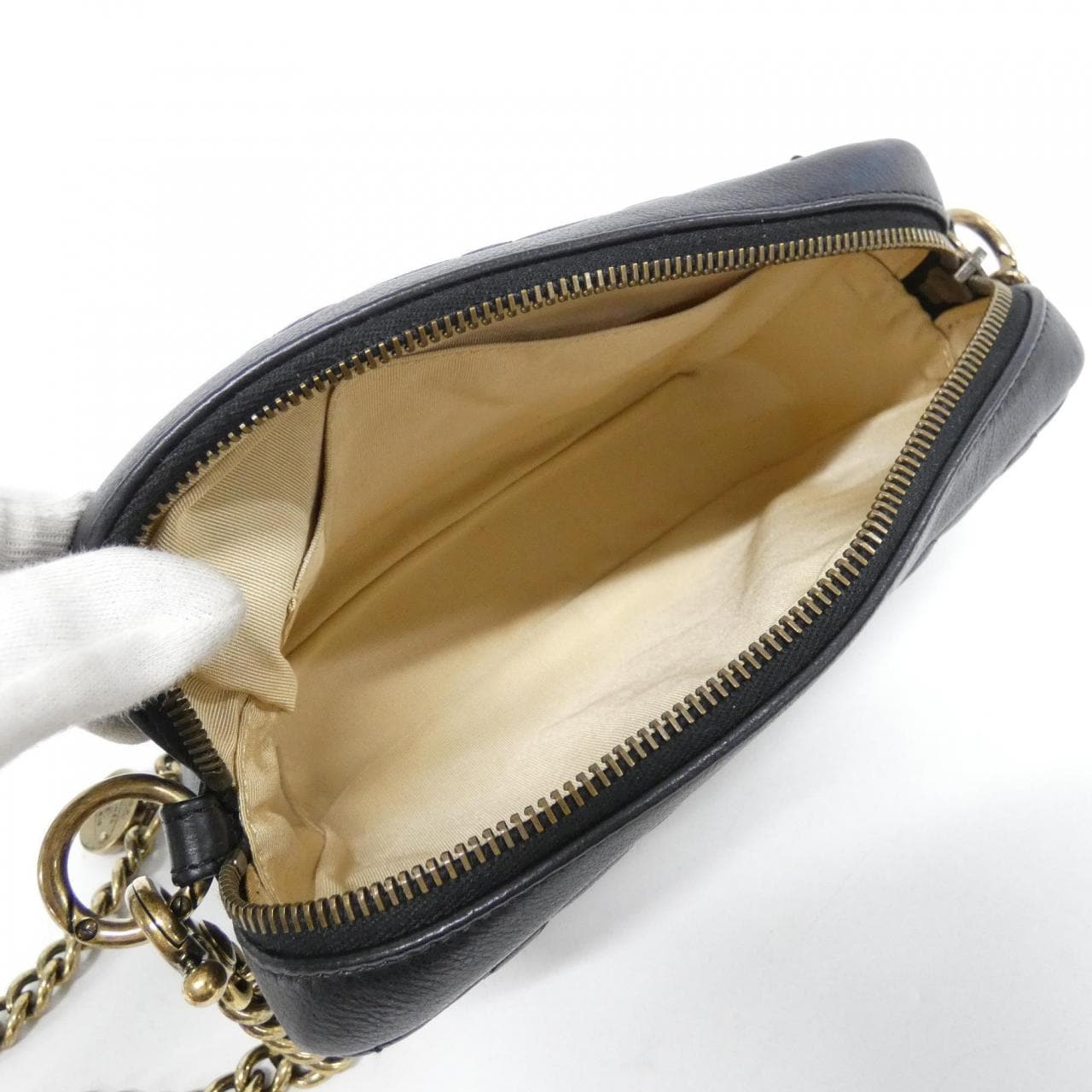 シャネル CCクラウン ライン 67492 ショルダーバッグ