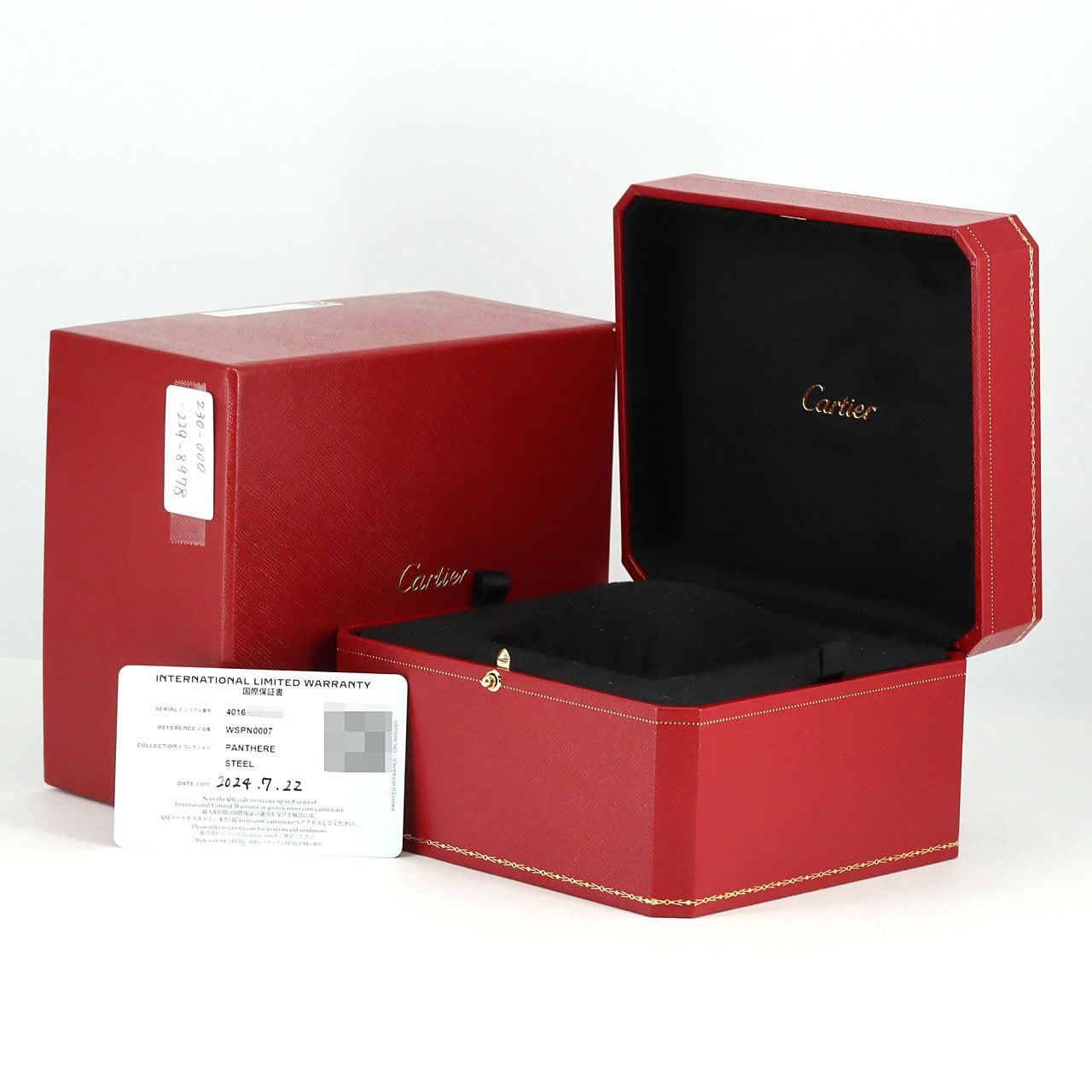 カルティエ パンテール･ドゥ･カルティエMM WSPN0007 SS クォーツ
