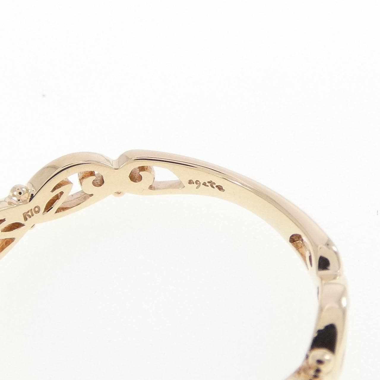 アガット ダイヤモンド リング 0.02CT