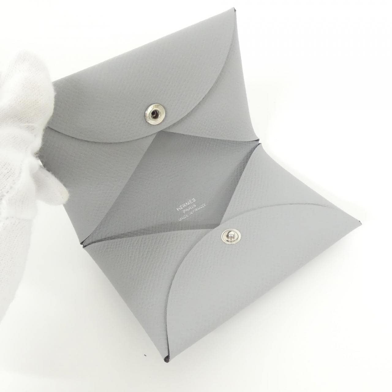【未使用品】エルメス カルヴィ 044164CK カードケース