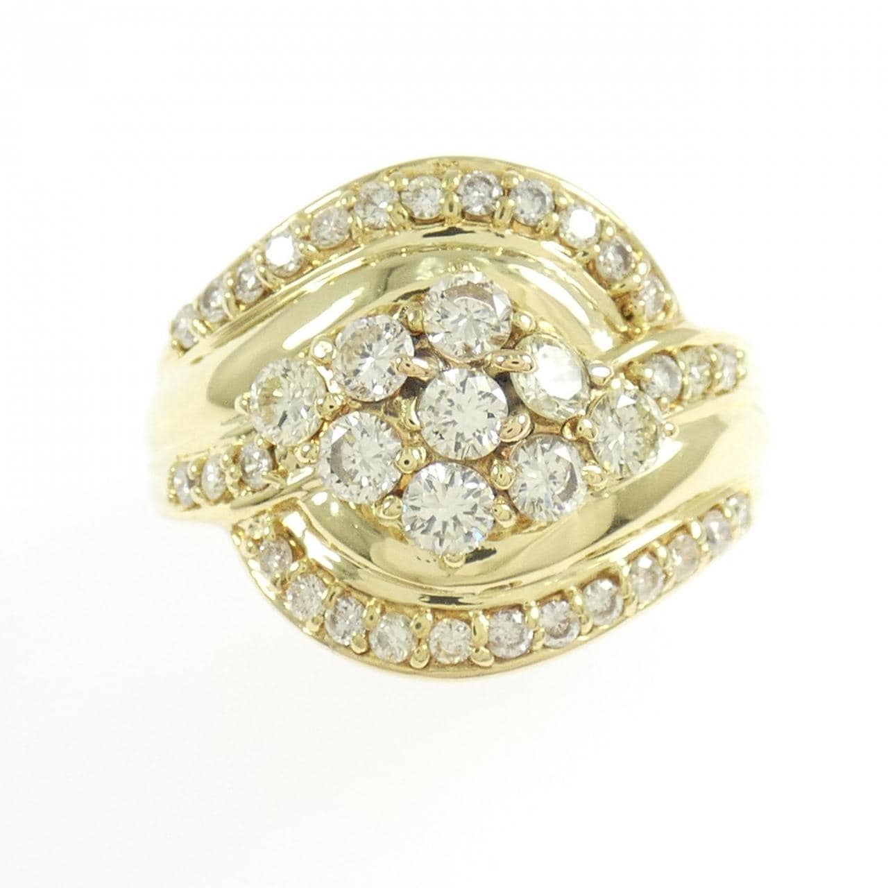 K18YG ダイヤモンド リング 1.00CT