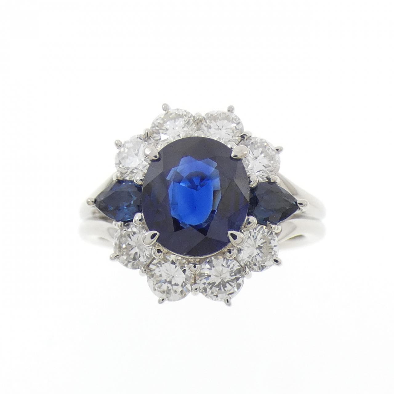 PT900 サファイヤ リング 2.24CT