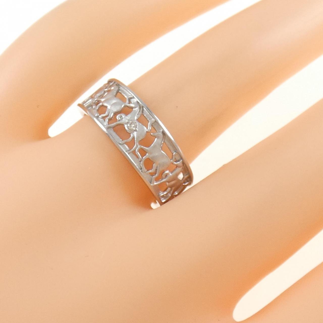 【新品】PT ダイヤモンド リング 0.01CT