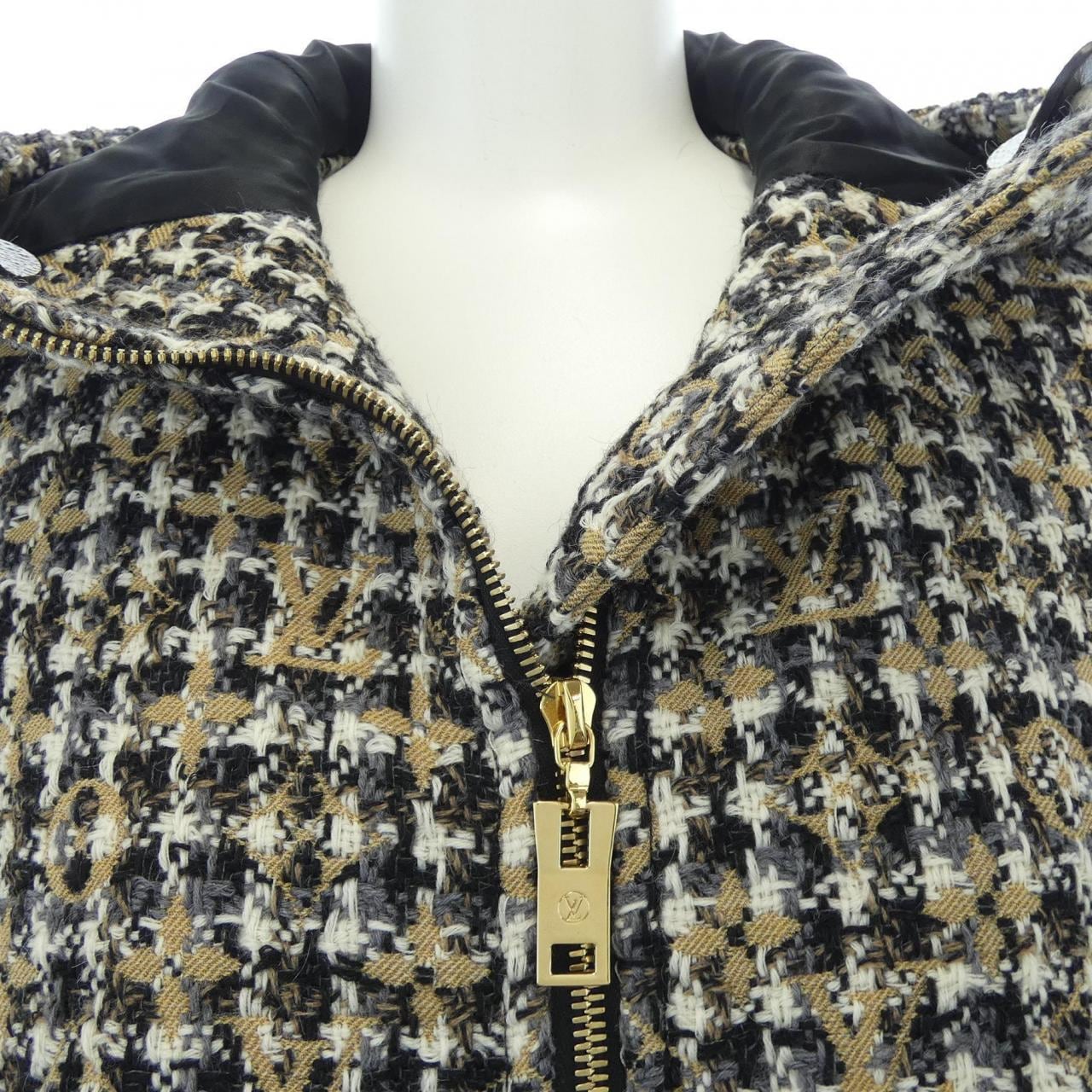 ルイヴィトン LOUIS VUITTON モノグラムツイード FMCO07JN0 コート
