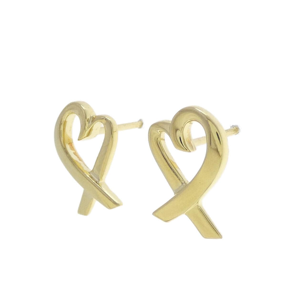 ティファニー ラビングハート ピアス