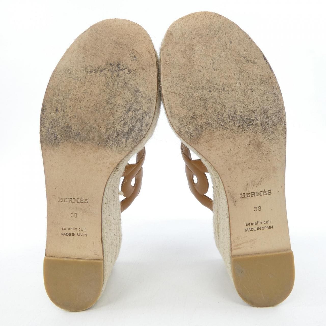 エルメス HERMES イテア30 ITHEA30　シェーヌダンクル 241230Z サンダル