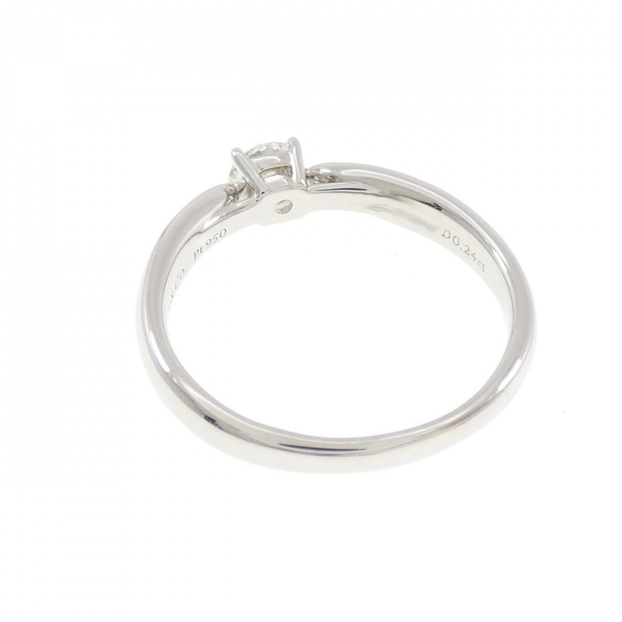 ティファニー ハーモニー リング 0.24CT H VS2 3EXT