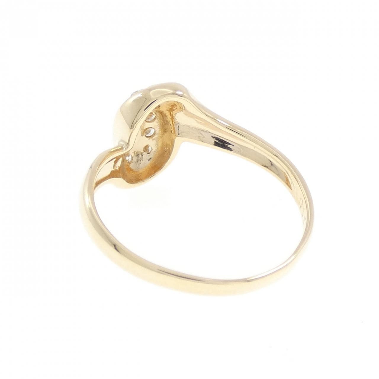 K18YG ダイヤモンド リング 0.11CT