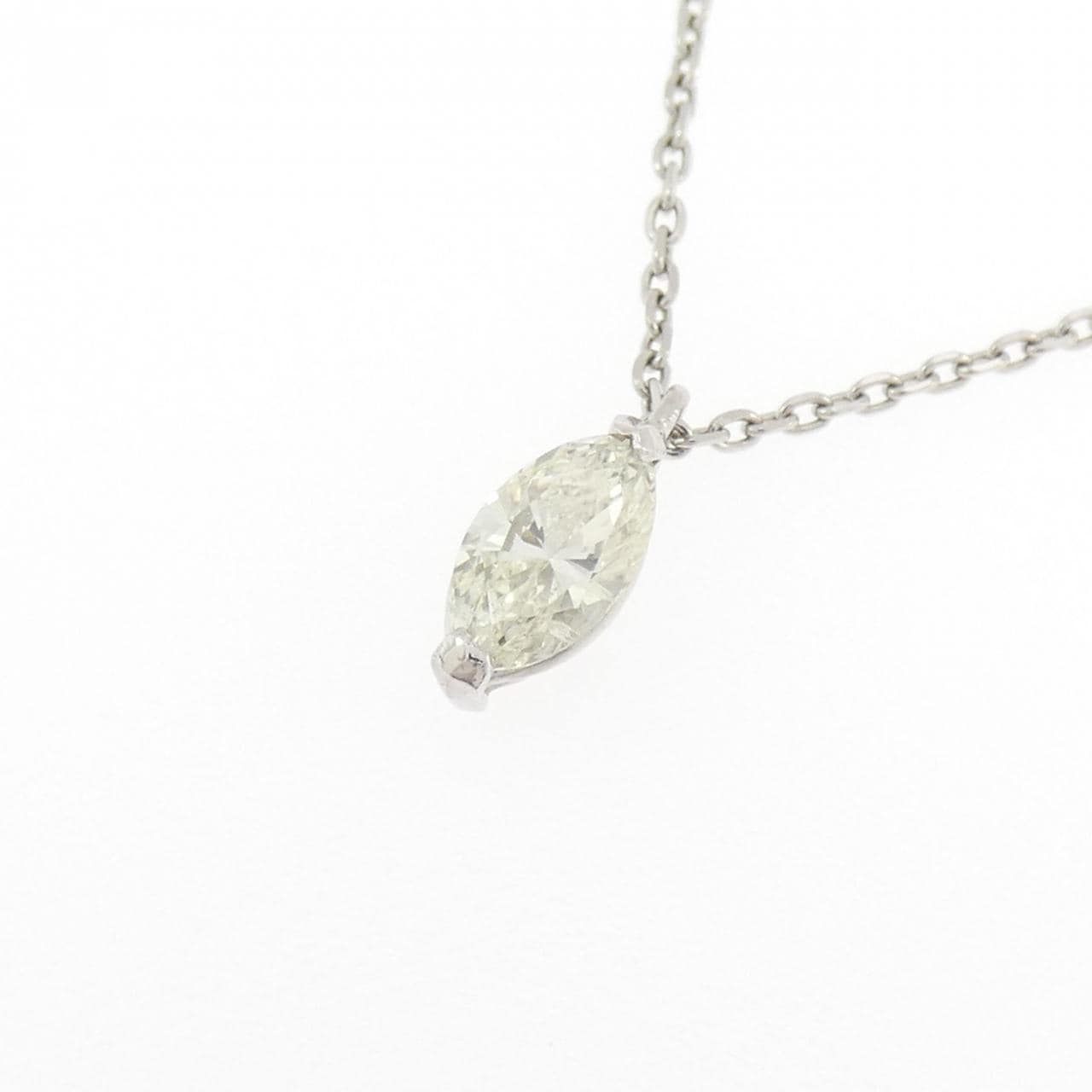 PT900/PT850 ダイヤモンド ネックレス 0.37CT