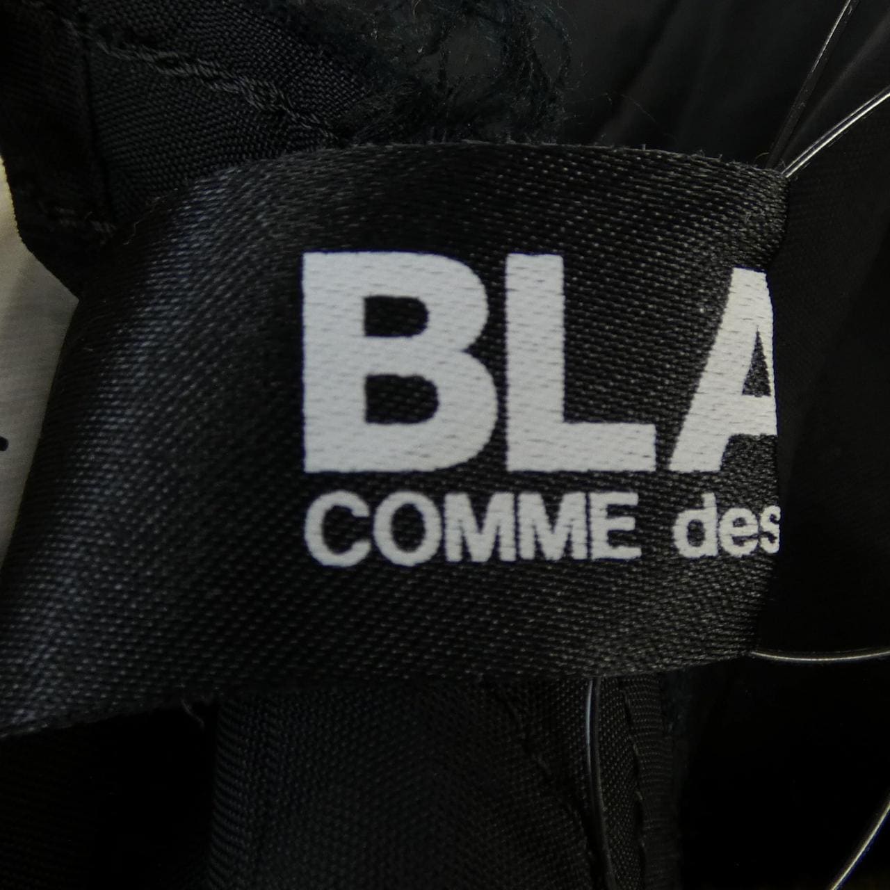 黑色COMME desGARCONS1F-A002连衣裙