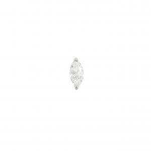 PT900 ダイヤモンド ピアス 0.228CT E SI2 マーキスカット