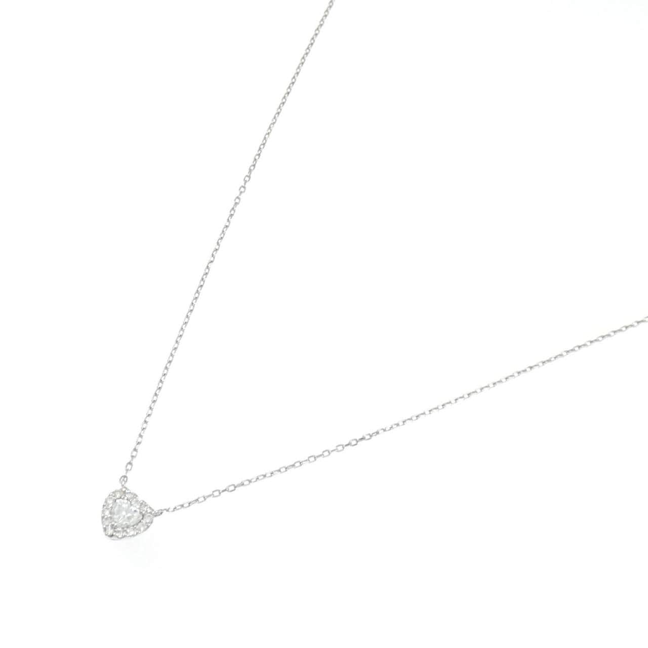 PT900/PT850 Heart Diamond Necklace 0.14CT