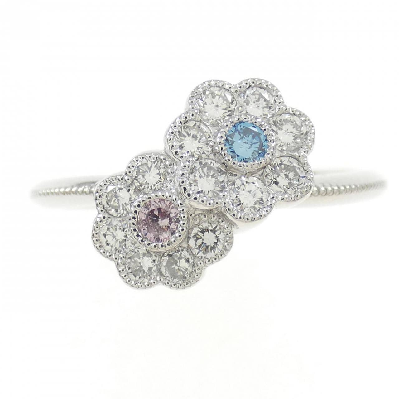PT Flower Diamond Ring 0.36