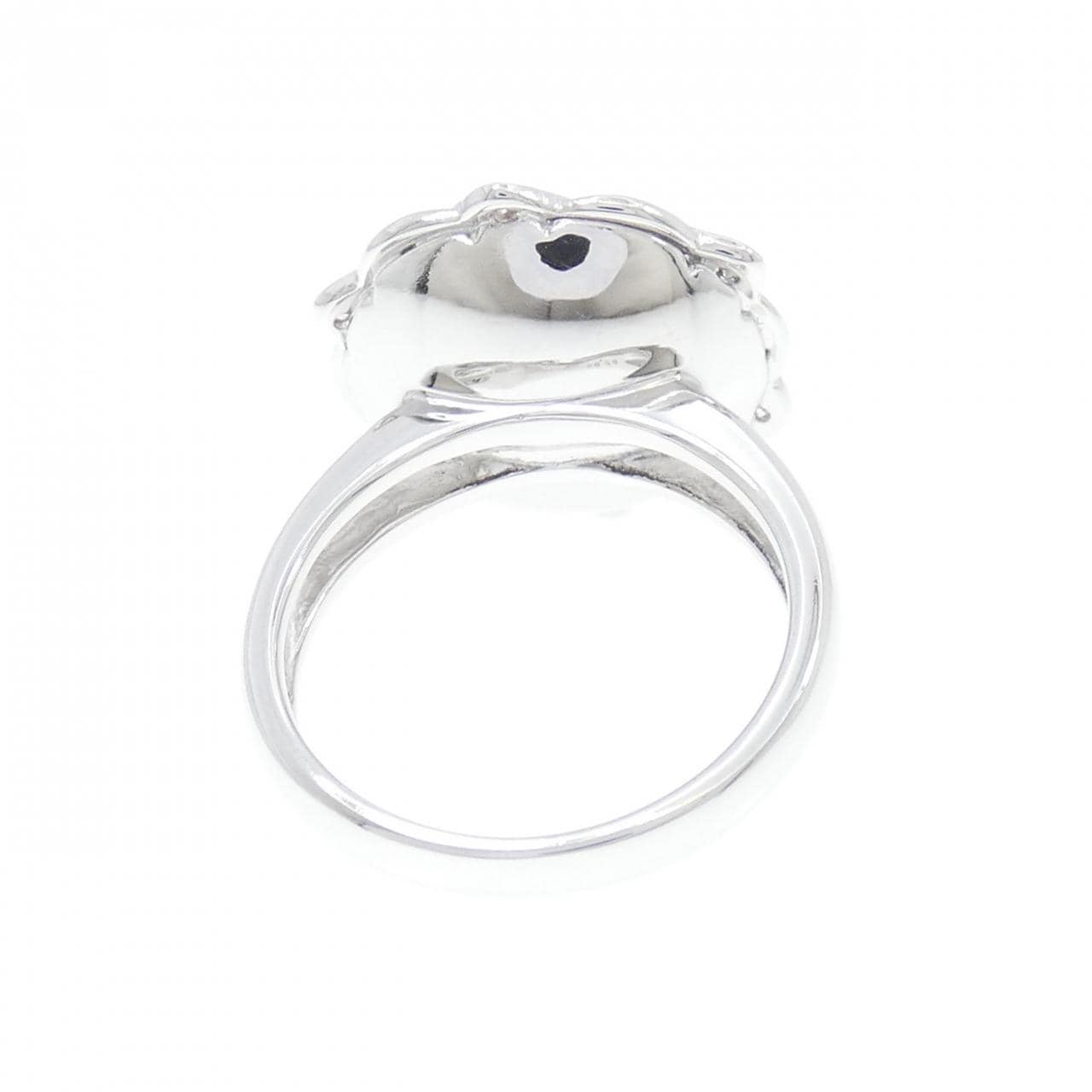 K18WG ルビー リング 0.40CT