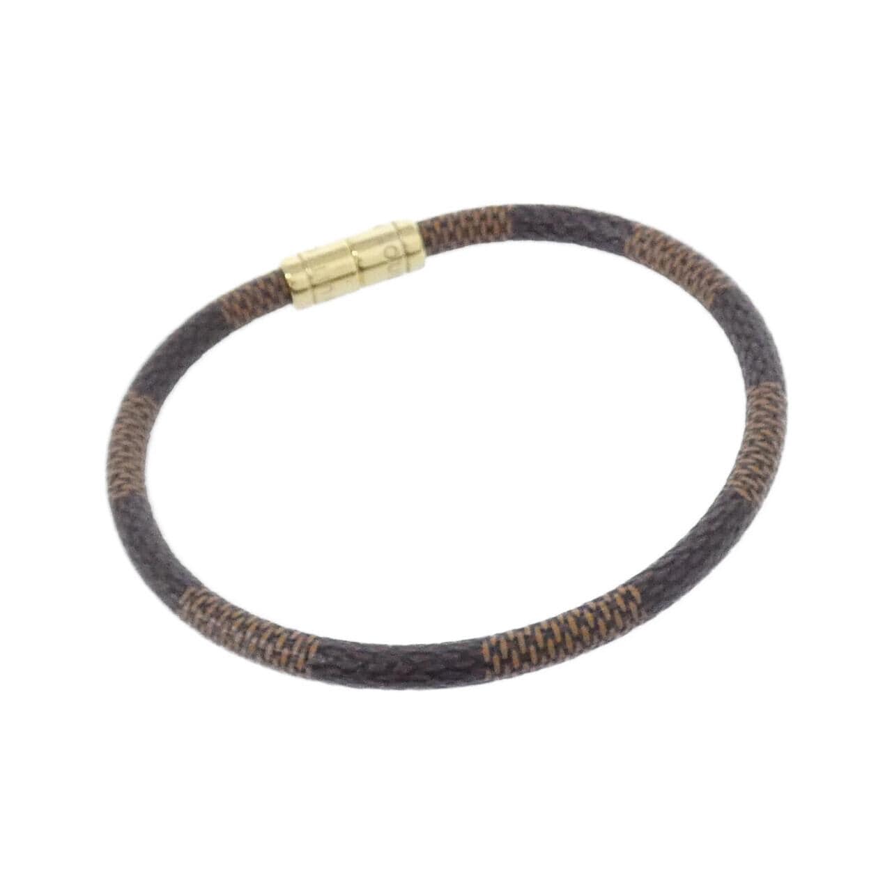 ルイヴィトン ダミエ ブラスレ キープイット 21cm M6608D ブレスレット