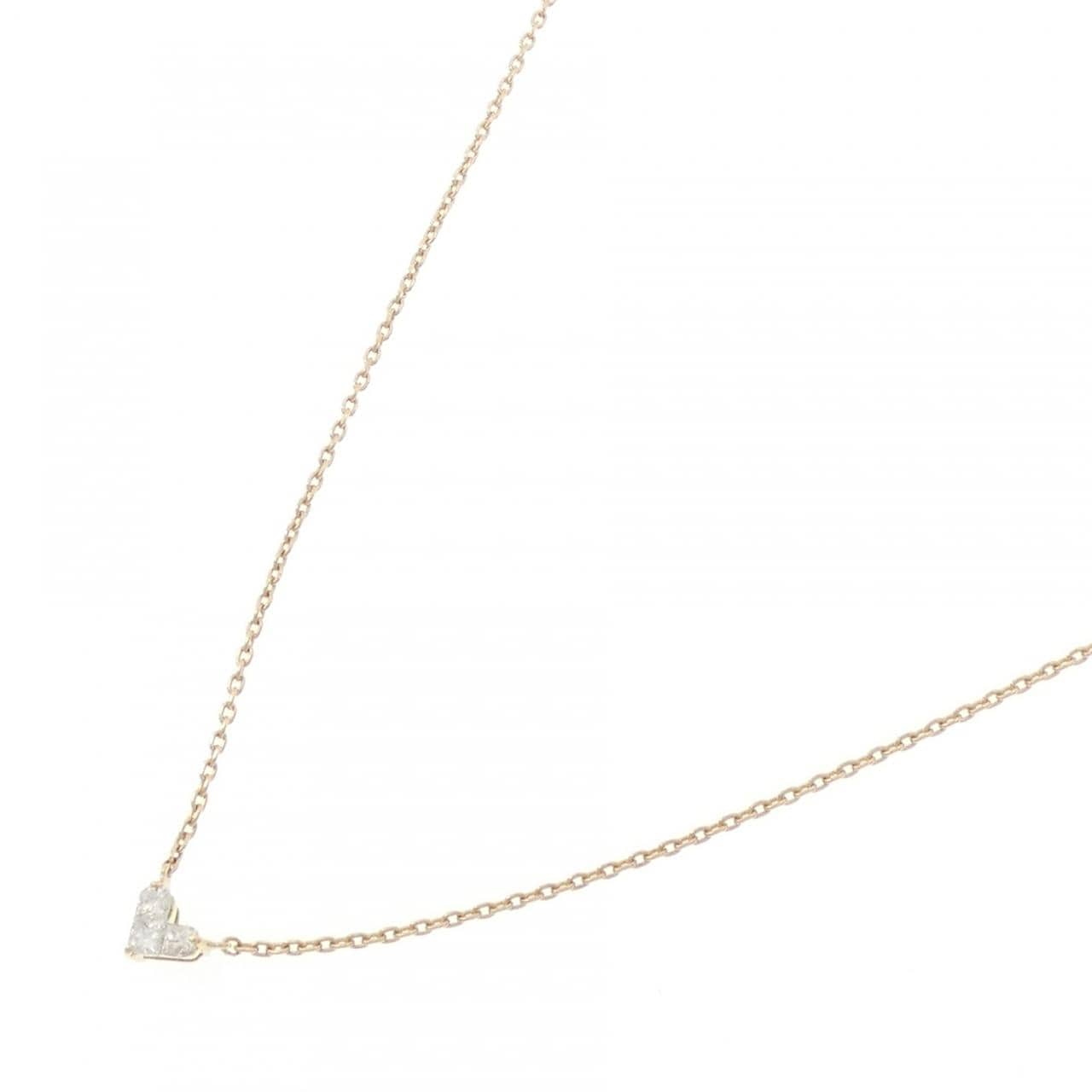 スタージュエリー ミステリアスハート ネックレス 0.10CT