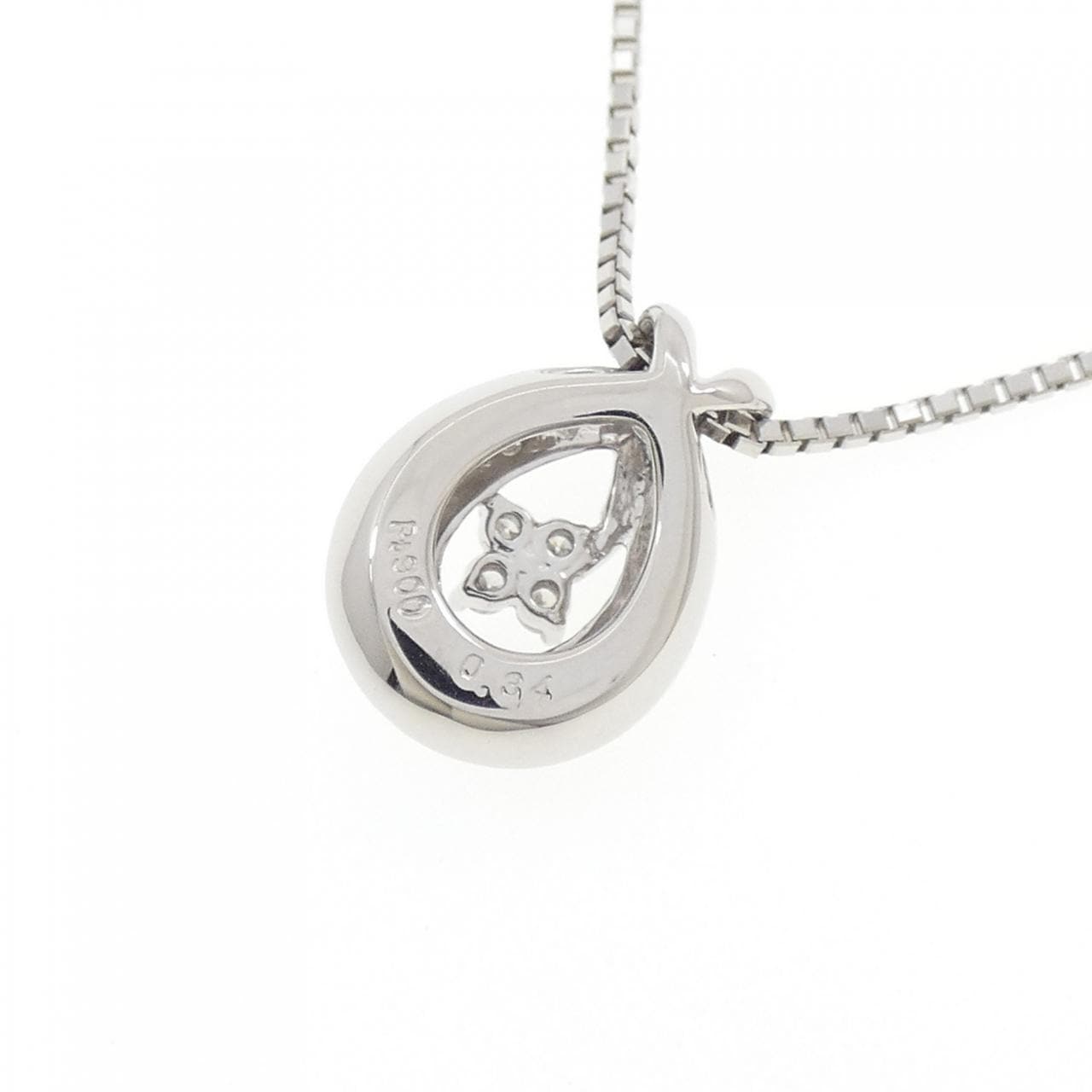PT900/PT850 ダイヤモンド ネックレス 0.34CT