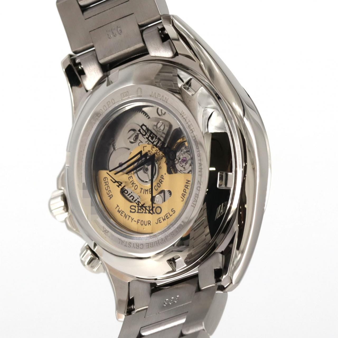 【新品】セイコー プロスペックス アルピニスト 6R55-00P0/SBDC209 SS 自動巻