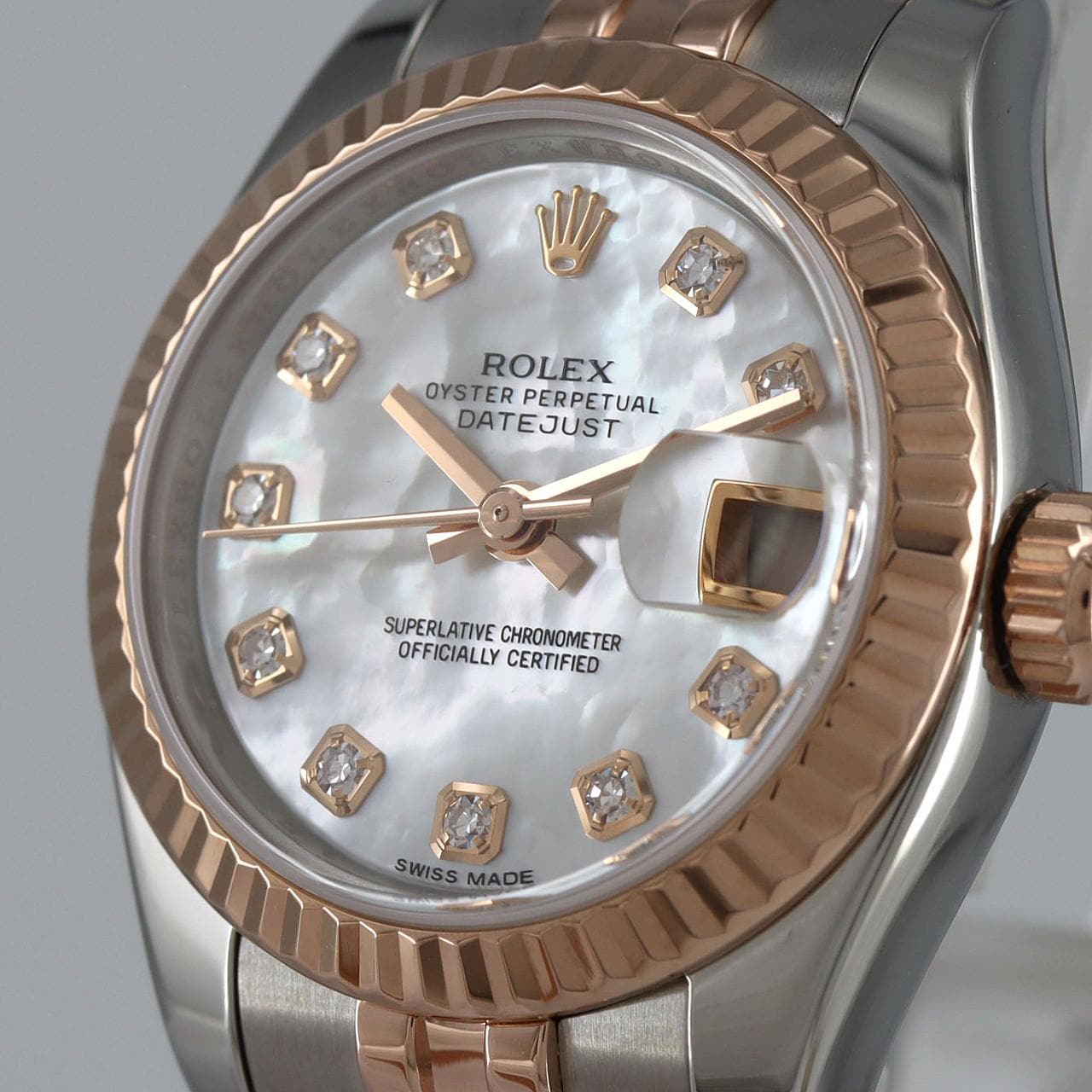 ロレックス デイトジャスト 179171NG SSxPG 自動巻 ランダム番