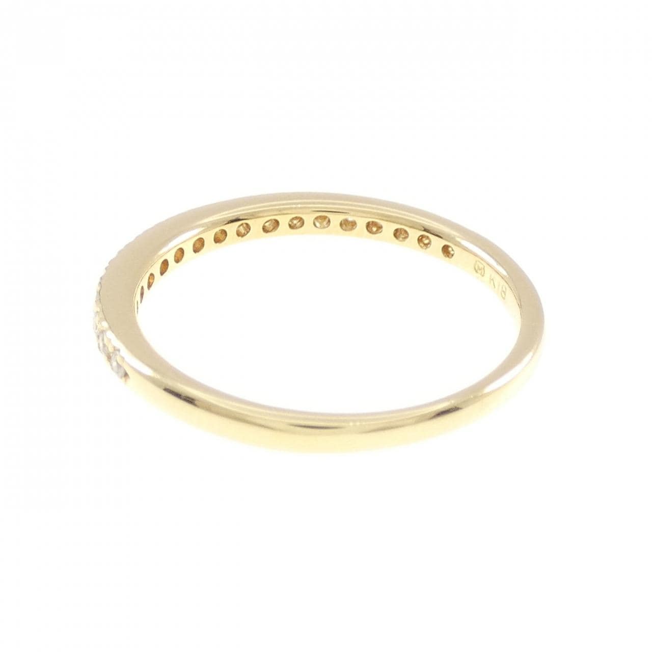 ミキモト K18YG リング 0.13CT