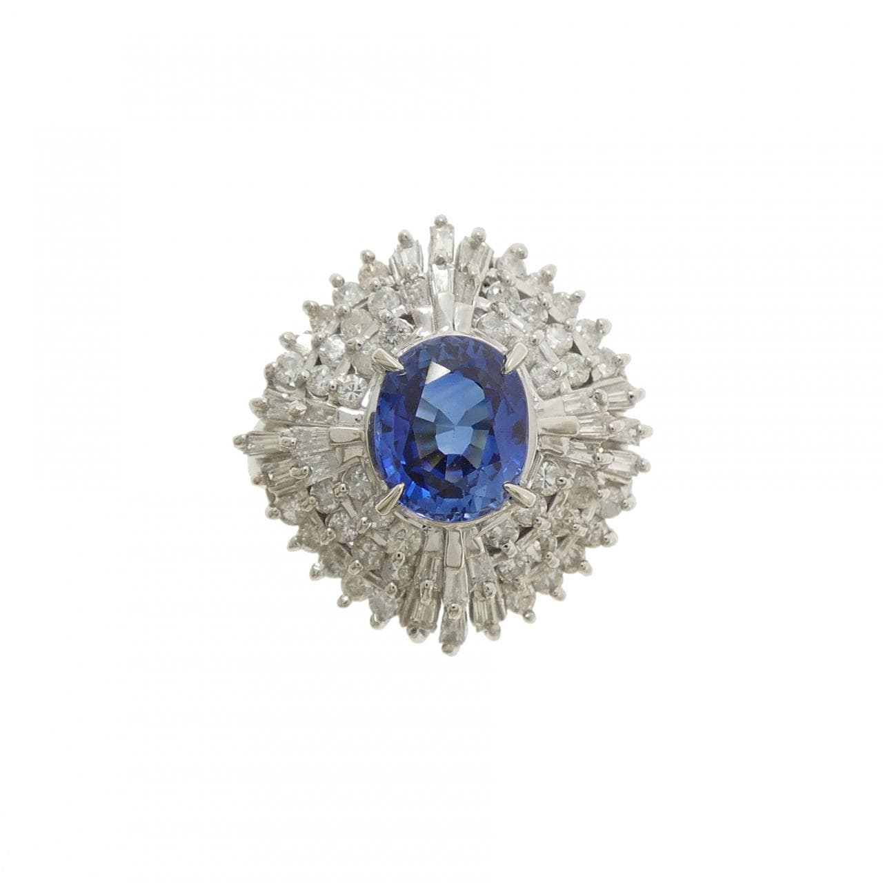 PT900 サファイヤ リング 1.08CT