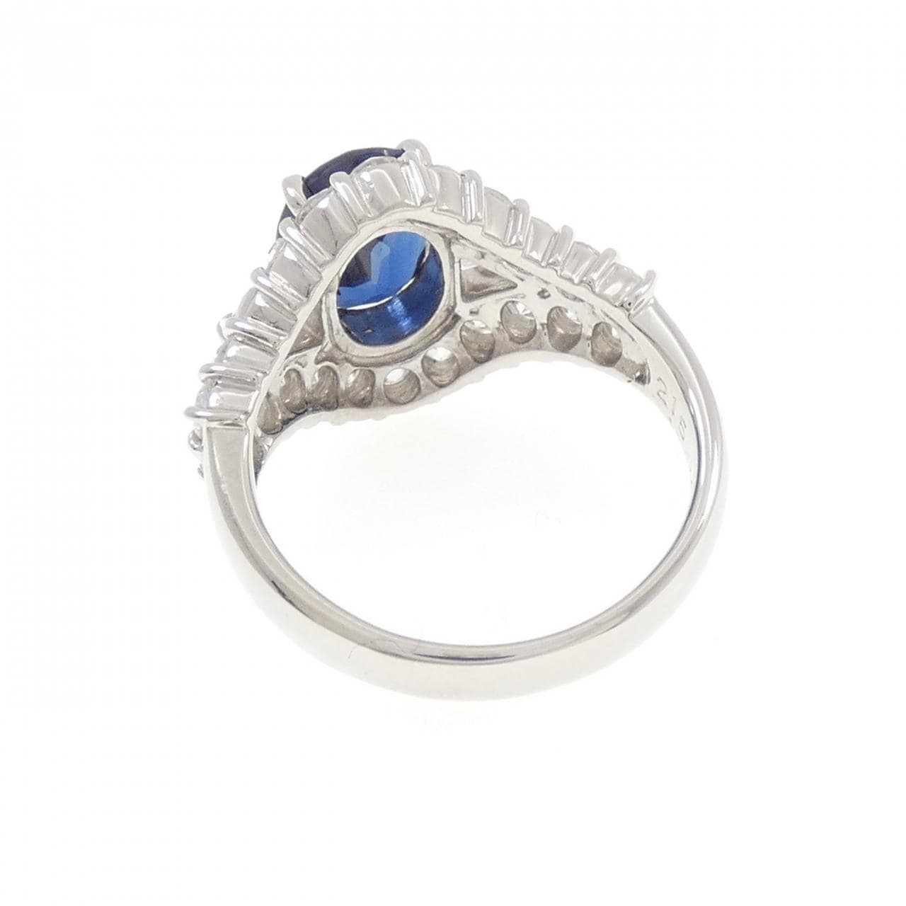 PT900 サファイヤ リング 2.15CT