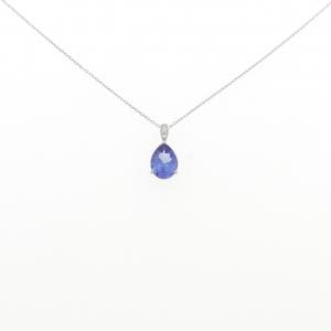 PT900/PT850 タンザナイト ネックレス 1.10CT