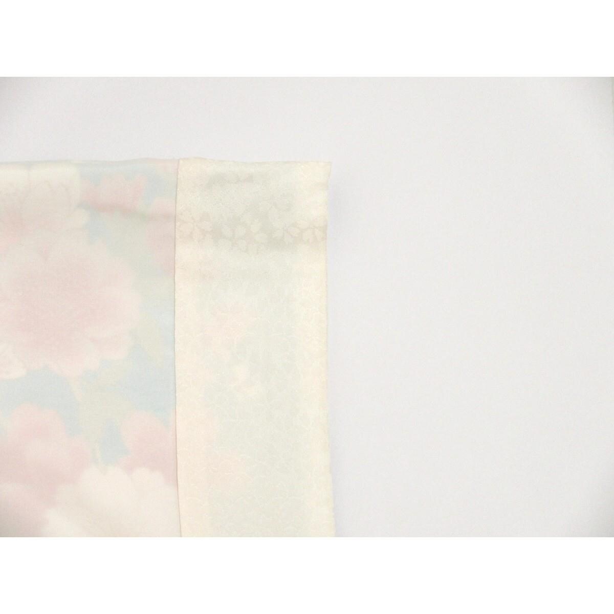 振袖　友禅金彩加工　刺繍入りボカシ染　Ｓサイズ