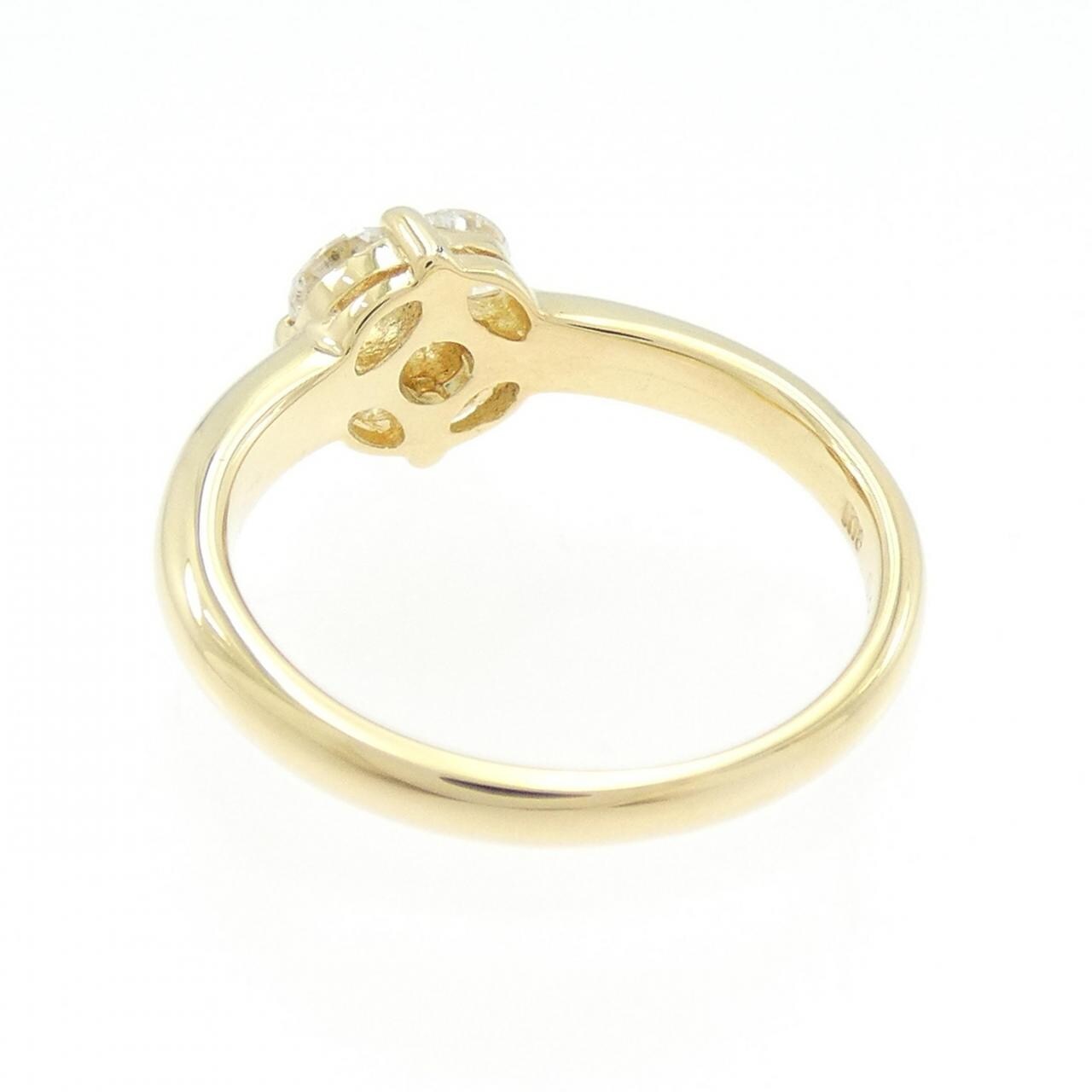 K18YG ダイヤモンド リング 0.41CT