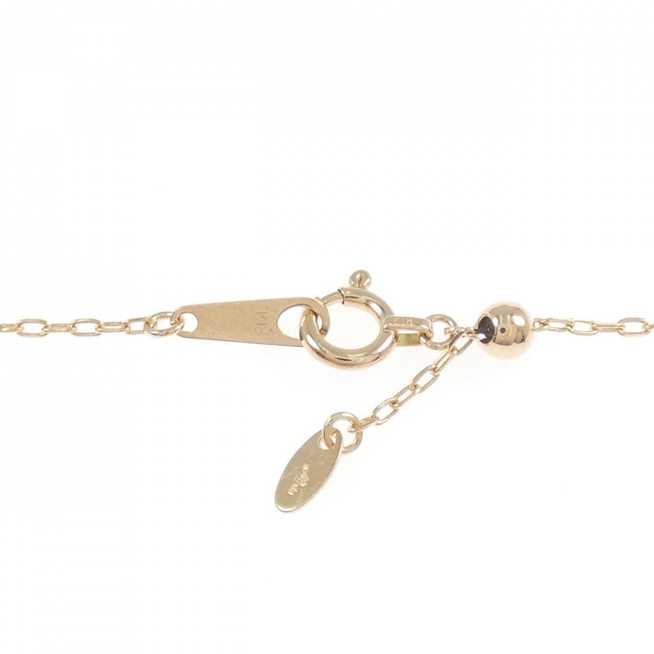 K18PG ガーネット ネックレス 1.71CT