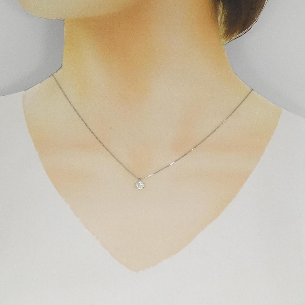 PT900/PT850 ダイヤモンド ネックレス 0.448CT