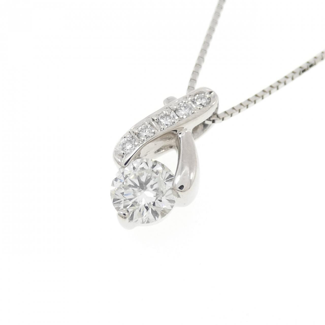 PT900/PT850 ダイヤモンド ネックレス 0.558CT