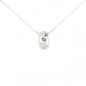PT900/PT850 アレキサンドライト ネックレス 0.28CT